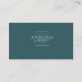 SPAZIO CASA LUXURY Business Card Visitenkarte (Vorderseite)