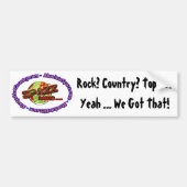 SpazzRadio Logo Merch Autoaufkleber (Vorne)