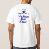 SPCTR grundlegender T - Shirt, blaue Tönung - T-Shirt (Rückseite)