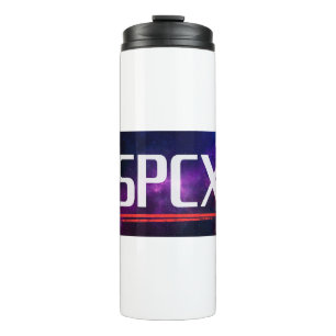 SPCX SpaceX Börsengang Investor Design   Weltrauma Thermosbecher