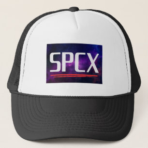SPCX SpaceX Börsengang Investor Design Weltrauma Truckerkappe