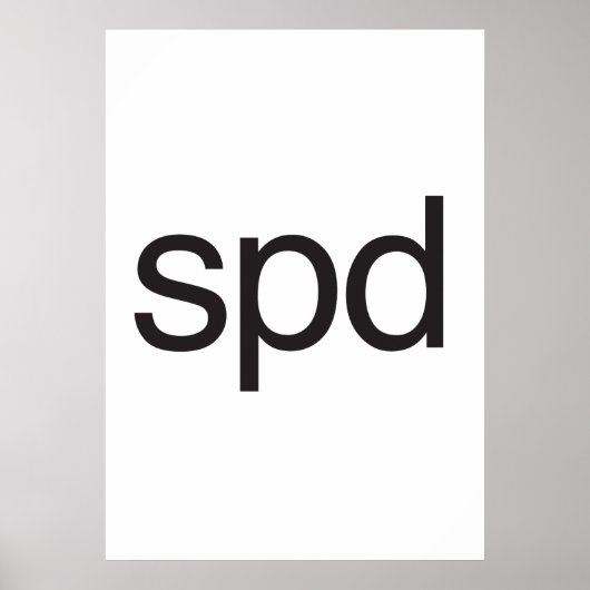 spd.ai poster (Vorne)