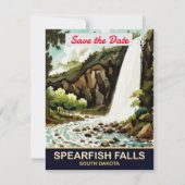 Speafish Falls, South Dakota, Save The Date (Vorderseite)