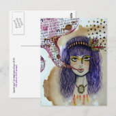 Speak Easy Postkarte (Vorne/Hinten)
