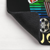 Speak Fluent Movie Quotes Movie Lover Movie Fan Mousepad (Ecke)