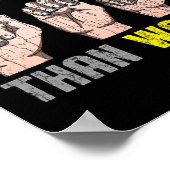 Speak lauter als Worte Taube Awareness Asl Fun Gif Poster (Ecke)