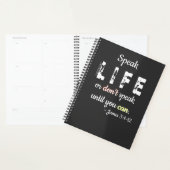 Speak Life or Don't Speak - Planner Planer (Anzeige)