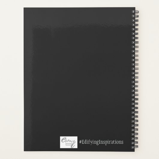 Speak Life or Don't Speak - Planner Planer (Rückseite)