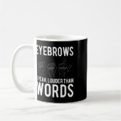 Speak Louder als Worte Deaf-mute Kaffeetasse (Links)
