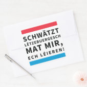 Speak Luxembourgish Sticker (Umschlag)
