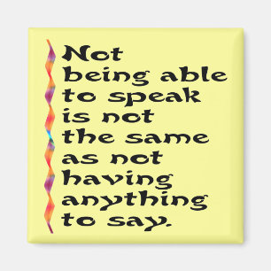 Speak Magnete Magnet