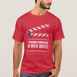 Speak Movie Quotes Film Schauspieler Geschenk Gesc T-Shirt