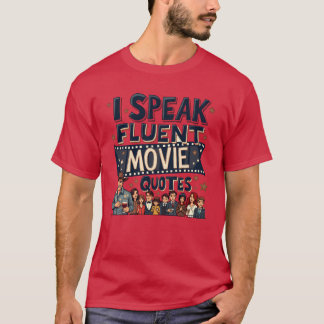 Speak Movies Geschenk T-Shirt