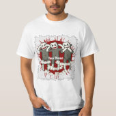 Speak No Evil Sock Monkeys t-shirt (Vorderseite)