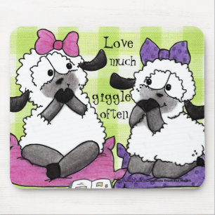 Speak Softly Lambs Mousepad