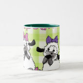 Speak Softly Lambs Zweifarbige Tasse (Mittel)