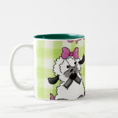 Speak Softly Lambs Zweifarbige Tasse (Links)