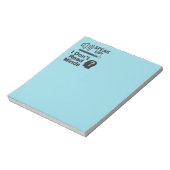 Speak Up – I Don’t Read Minds Funny Communication Notizblock (Rotiert)