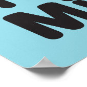 Speak Up – I Don’t Read Minds Funny Communication  Poster (Ecke)