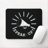 Speak Up Megaphone Mousepad (Mit Mouse)
