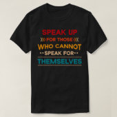 Speak Up Statement Graphic Pullover (Design vorne)
