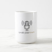 Speak Your Truth Formula  Kaffeetasse (Mittel)