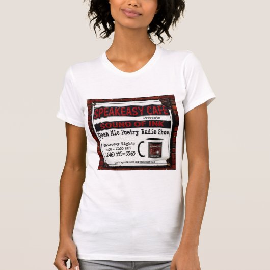 SpeakEasy Cafe "Use Your Words" Logo T - Shirt (Vorderseite)