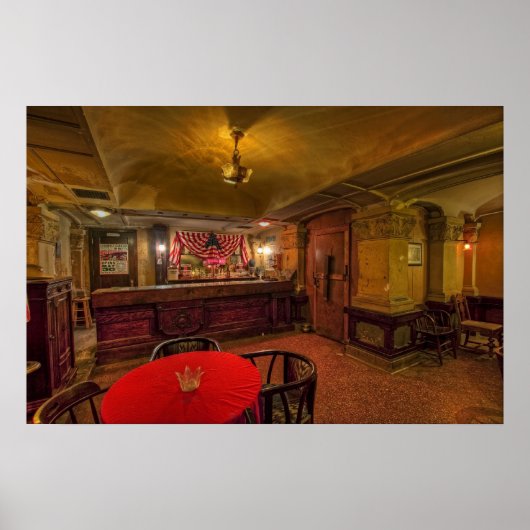 Speakeasy Club — Butte Montana Poster (Vorne)