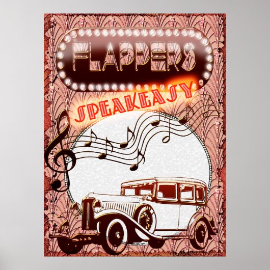 SpeakEasy Club Poster (Vorne)