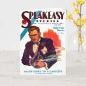 Speakeasy Karte (Gelbe Blume)