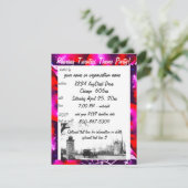 Speakeasy Promotion Theme Party Einladung (Stehend Vorderseite)