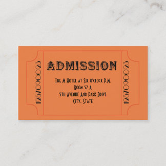 Speakeasy Theme Party Tickets für die 20er Jahre