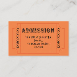 Speakeasy Theme Party Tickets für die 20er Jahre