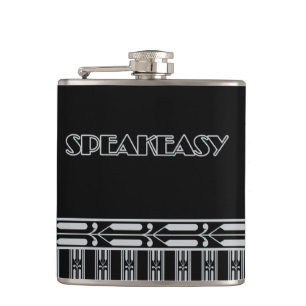 Speakeasy-Vintage Flasche Flachmann