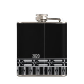 Speakeasy-Vintage Flasche Flachmann (Rückseite)