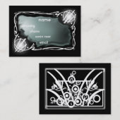 Speakeasy Visitenkarte (Vorne/Hinten)