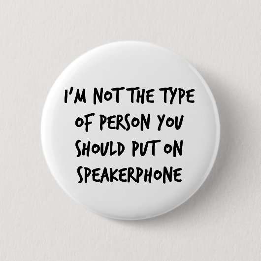 Speakerfon Button (Vorderseite)
