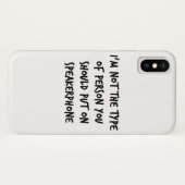 Speakerfon Case-Mate iPhone Hülle (Rückseite (Horizontal))
