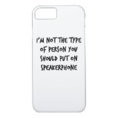 Speakerfon Case-Mate iPhone Hülle (Rückseite)