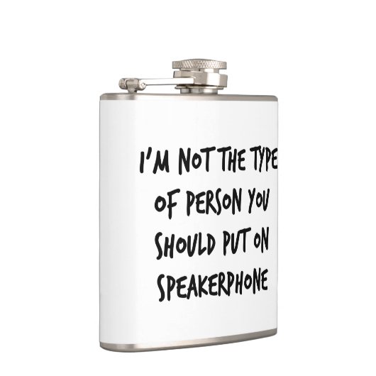 Speakerfon Flachmann (Rechts)