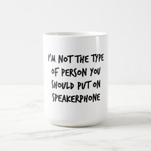 Speakerfon Kaffeetasse