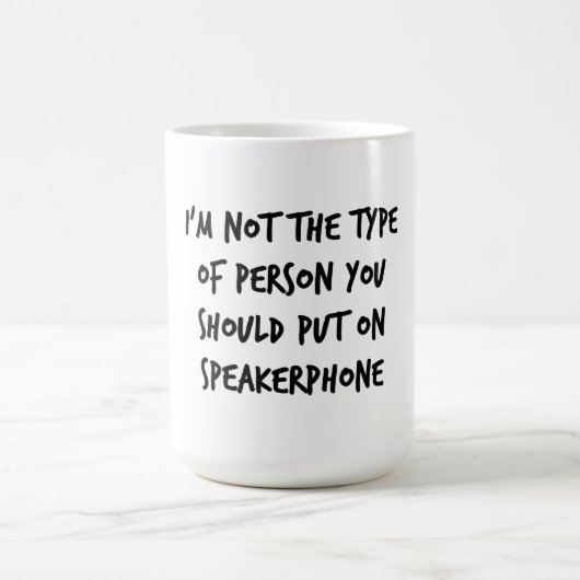 Speakerfon Kaffeetasse (Mittel)
