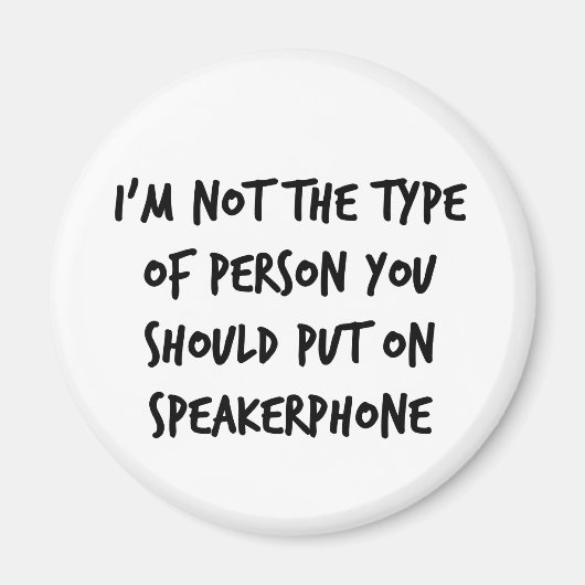 Speakerfon Magnet (Vorne)