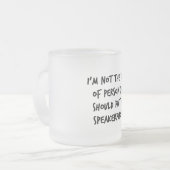 Speakerfon Mattglastasse (Vorderseite Links)