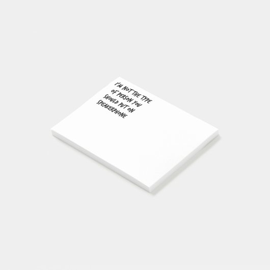 Speakerfon Post-it Klebezettel (angewinkelt)