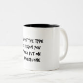 Speakerfon Zweifarbige Tasse (VorderseiteRechts)