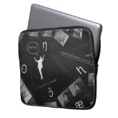 Speakfogramm Laptopschutzhülle (Vorderseite Links)