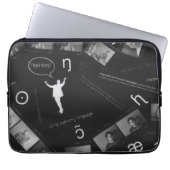 Speakfogramm Laptopschutzhülle (Vorderseite)