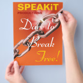 SPEAKiT Promotional Flyer (Hand)