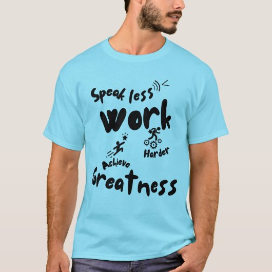 Speakless Work Harer T-Shirt (Vorderseite)